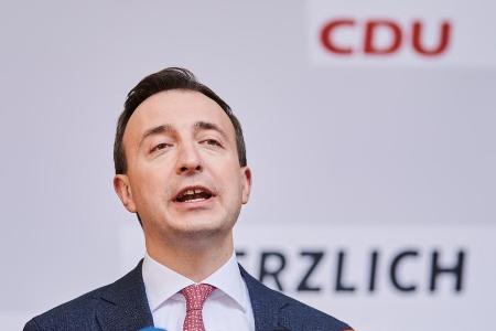 Treffen der CDU-Kreisvorsitzenden Berlin Vorstandswahl durch Mitgliedervotum