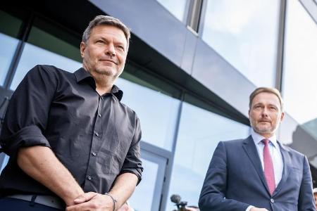 Robert Habeck und Christian Lindner