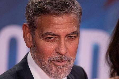 George Clooney bei einem Auftritt in London.