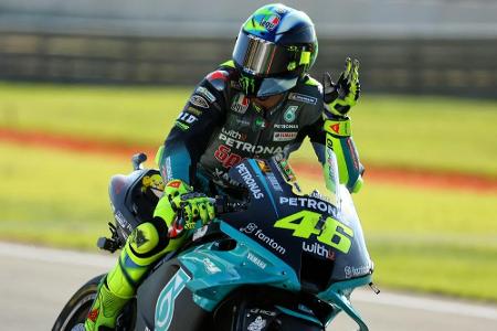 Rossi startet in seinem letzten Rennen von Platz zehn