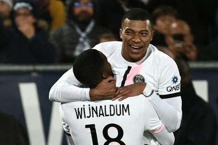 Neymar und Mbappe schießen PSG zum Sieg