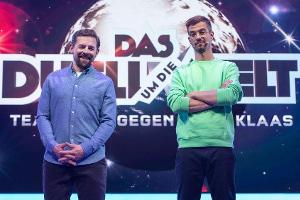 Klaas Heufer-Umlauf (li.) und Joko Winterscheidt duellieren sich wieder um die Welt.