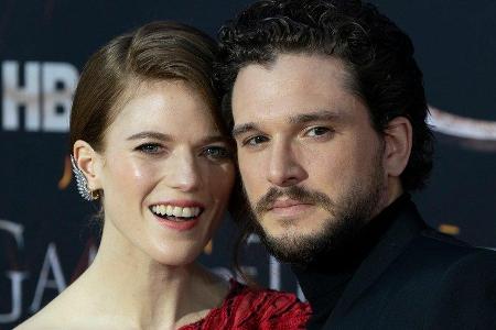Kit Harington und Rose Leslie sind seit 2018 verheiratet.