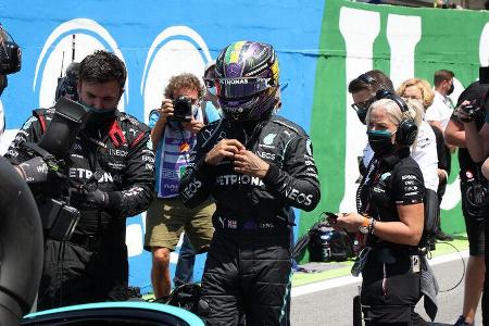 Lewis Hamilton - Mercedes - GP Brasilien 2021 - Sao Paulo - Rennen
