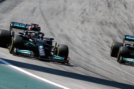 Lewis Hamilton - Mercedes - GP Brasilien 2021 - Sao Paulo - Rennen