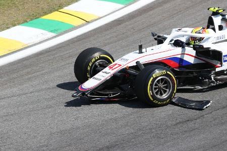 Mick Schumacher - Haas - GP Brasilien 2021 - Sao Paulo - Rennen