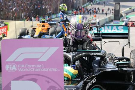 Lewis Hamilton - Mercedes - GP Brasilien 2021 - Sao Paulo - Rennen