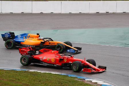 Sebastian Vettel - Ferrari - GP Deutschland 2019 - Hockenheim - Rennen