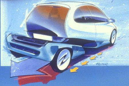 Vergessene Studien: Opel Twin (1992)