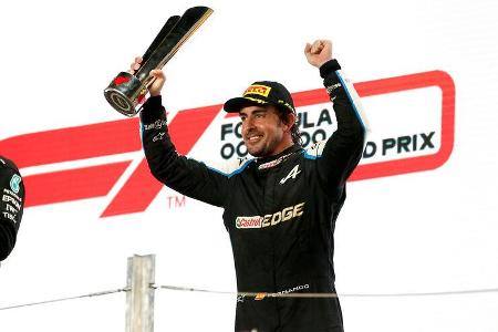 Fernando Alonso - Alpine - GP Katar 2021 - Rennen