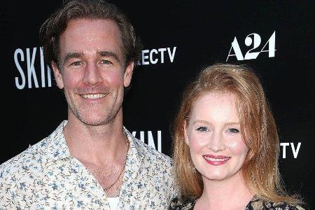 James Van Der Beek und seine Ehefrau Kimberly Van Der Beek im Sommer 2019.
