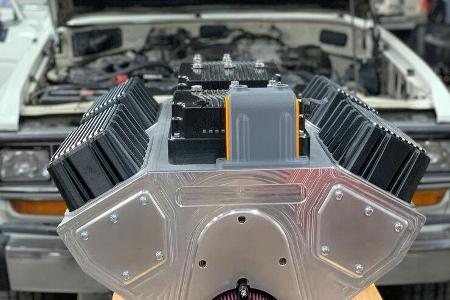 10/2019, Elektromotor in V8-Form von Electric GT