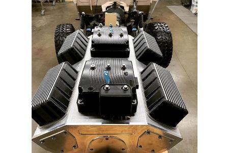 10/2019, Elektromotor in V8-Form von Electric GT