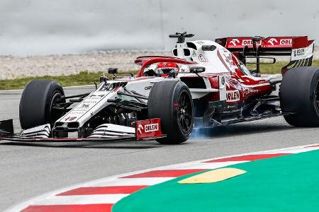 Alfa Romeo - 18 Zoll - Reifentest - Pirelli - Radkappe - Barcelona - 2021