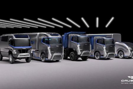Gaussin H2 Brennstoffzellen-Lkw