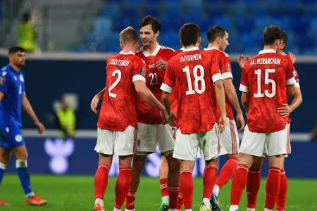 Kantersieg gegen Zypern: Russland setzt Kroaten unter Druck