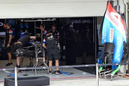 Alpine - Formel 1 - GP Brasilien - Sao Paulo - Donnerstag - 11.11.2021