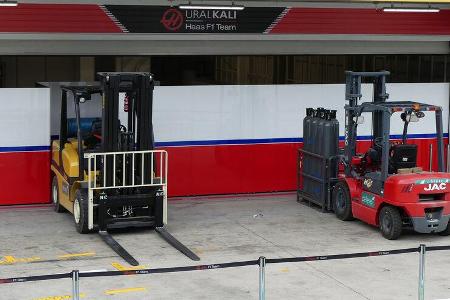 Haas - Formel 1 - GP Brasilien - Sao Paulo - Donnerstag - 11.11.2021