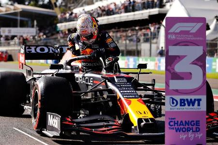 Max Verstappen - Red Bull - Formel 1 - GP Mexiko - 6. November 2021