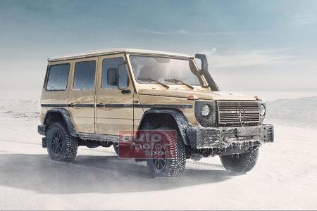 Mercedes G 464 Militaer Prototyp 2021
