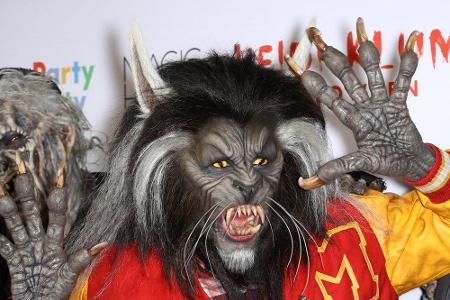 Gänzlich unerkennbar zeigte Heidi sich 2017. Damals erschien sie als Werwolf auf ihrer eigenen Party. Eine Hommage an Michae...
