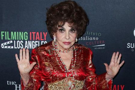 Gina Lollobrigida bei einem Auftritt in Los Angeles.