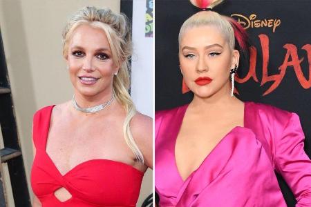 Sie waren lange große Konkurrentinnen: Britney Spears (l.) und Christina Aguilera.