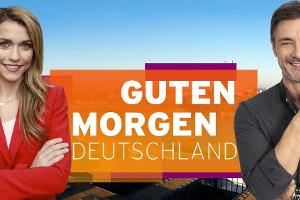 Annett Möller und Marco Schreyl als neue Moderatoren der RTL-Frühstücksfernsehsendung "Guten Morgen Deutschland".