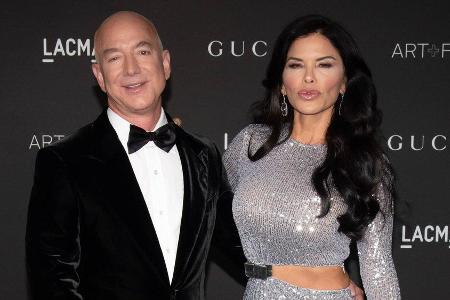 Amazon-Milliardär Jeff Bezos und Moderatorin Lauren Sánchez besuchten zusammen die LACMA Art+Film Gala in Los Angeles.