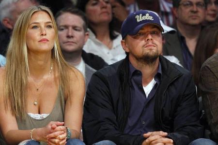 Bar Refaeli und Leo 2010 beim Basketball-Spiel der Los Angeles Lakers