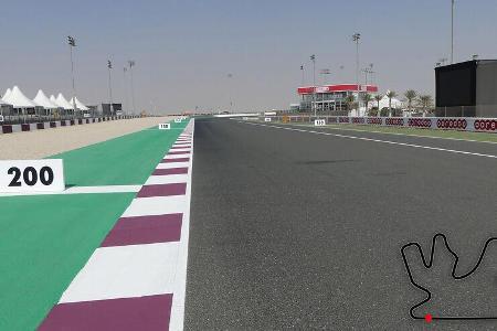 Streckenrundgang - GP Katar - Losail International Circuit - 2021