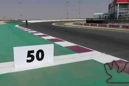 Streckenrundgang - GP Katar - Losail International Circuit - 2021