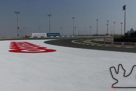 Streckenrundgang - GP Katar - Losail International Circuit - 2021
