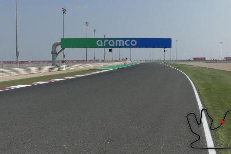 Streckenrundgang - GP Katar - Losail International Circuit - 2021