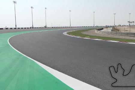 Streckenrundgang - GP Katar - Losail International Circuit - 2021