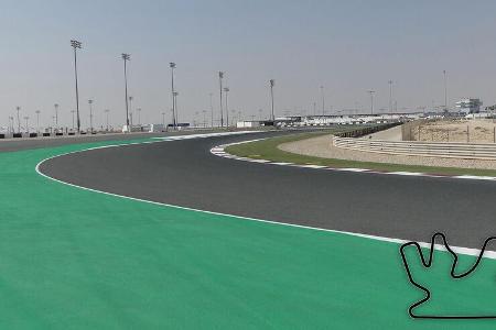 Streckenrundgang - GP Katar - Losail International Circuit - 2021