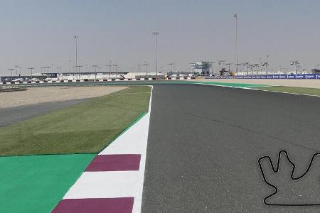 Streckenrundgang - GP Katar - Losail International Circuit - 2021