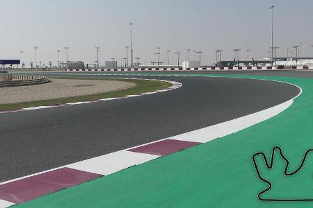 Streckenrundgang - GP Katar - Losail International Circuit - 2021