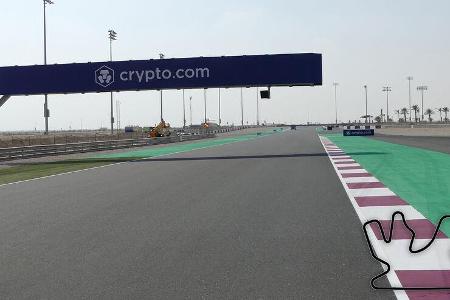 Streckenrundgang - GP Katar - Losail International Circuit - 2021
