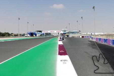 Streckenrundgang - GP Katar - Losail International Circuit - 2021
