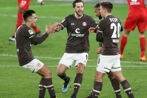 Platz eins zurückerobert: Pauli nach Darmstadt-Klatsche erholt