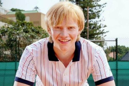 Gut getroffen: Bruno Alexander als junger Boris Becker.