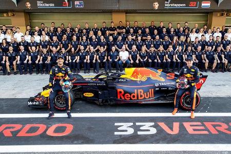 Red Bull - GP Abu Dhabi - Formel 1 - 22. November 2018