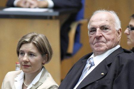 Maike Kohl-Richter und Helmut Kohl im Jahr 2012.