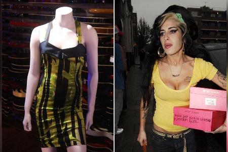 Dieses Kleid trug Amy Winehouse während ihres letzten Konzerts in Belgrad.