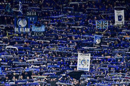 Fünfjährige Stadionsperre für Bergamo-Fans