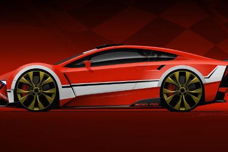 Skoda 200 RS - Design-Studie - 2021