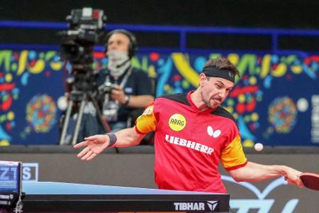 Tischtennis-WM: Boll souverän in der dritten Runde