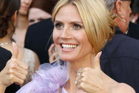 Heidi Klum freut sich auf die neue 