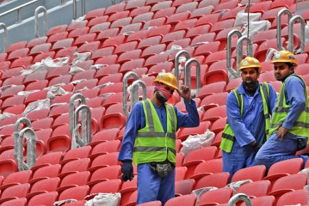 Katar: Erstes vollständig demontierbares WM-Stadion eröffnet